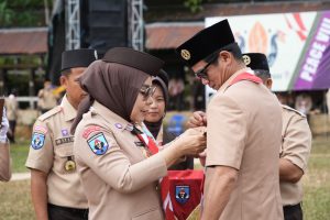 Hari Pramuka ke-64, Rahmawati Zainal Dorong Generasi Muda Jadi Calon Pemimpin Bangsa